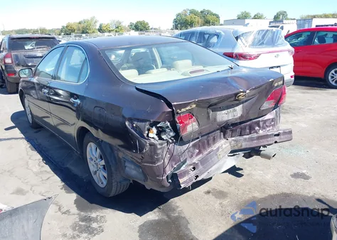 2004 Lexus Es 330 from USA, damaged, VIN JTHBA30G345021257